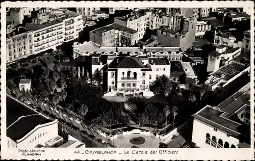 Ak Casablanca Marokko, Le Cercle des Officiers