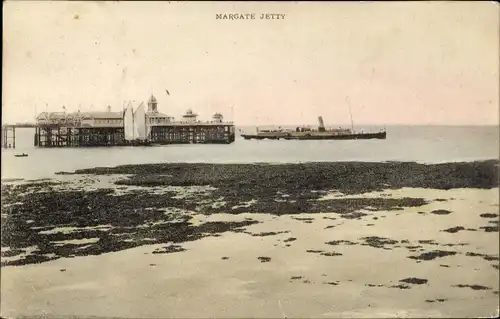Ak Margate Kent England, Margate Jetty, Pier