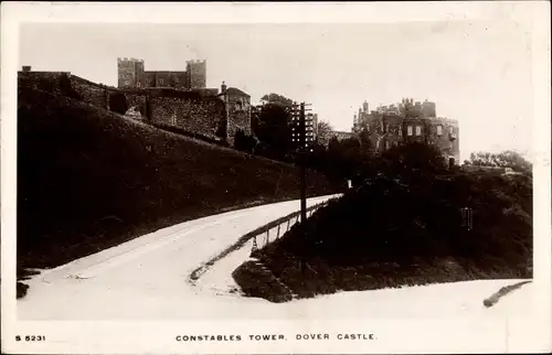 Ak Dover Kent England, Constables Tower, Dover Castle