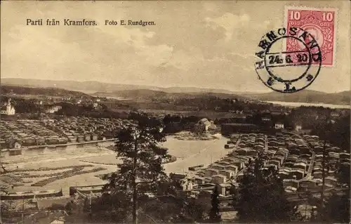 Ak Kramfors Schweden, Panorama