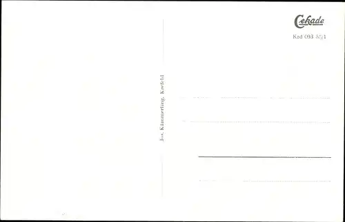 Ak Krefeld am Niederrhein, Dionysiuskirche