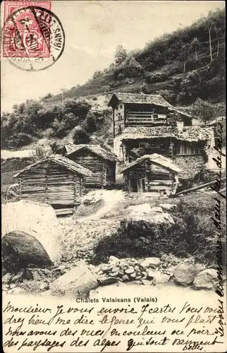 Ak Kanton Valais Wallis, Châlets Valaisans