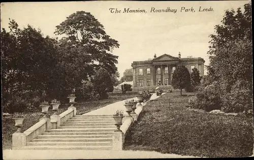 Ak Leeds Yorkshire England, The Mansion, Roundhay Park