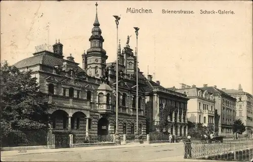 Ak München Bayern, Briener Straße, Schack Galerie