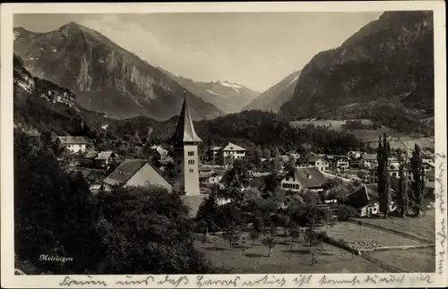 Ak Meyringen Meiringen Kt. Bern Schweiz, Panorama