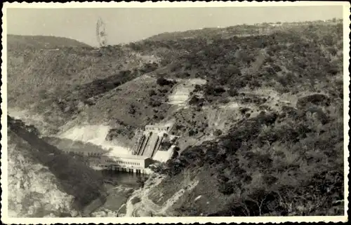 Ak Katanga Congo Belge DR Kongo Zaire, Wasserkraftwerk