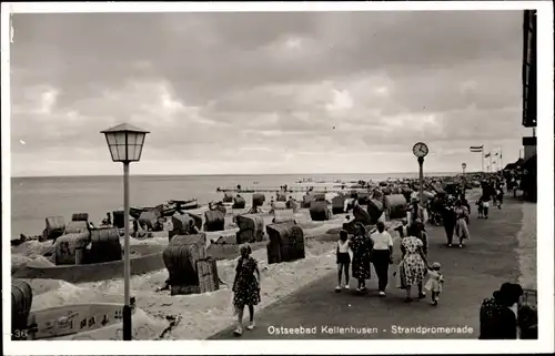 Ak Ostseebad Kellenhusen in Holstein, Strandpromenade