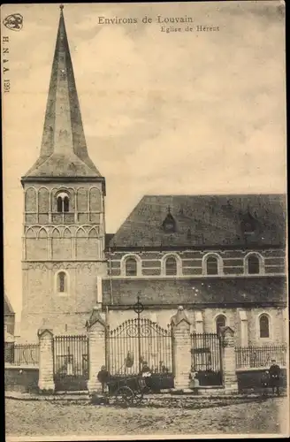 Ak Louvain Leuven Flämisch Brabant, Eglise de Herent
