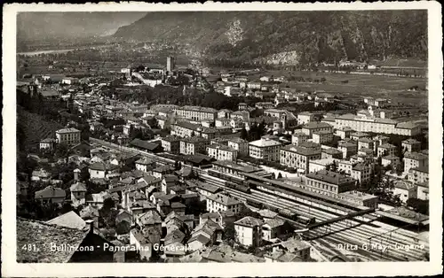 Ak Bellinzona Kanton Tessin, Panorama Generale