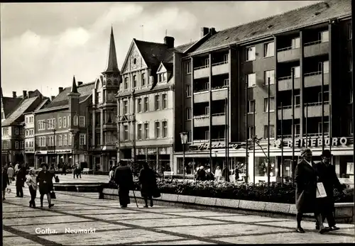 Ak Gotha in Thüringen, Neumarkt, Reisebüro