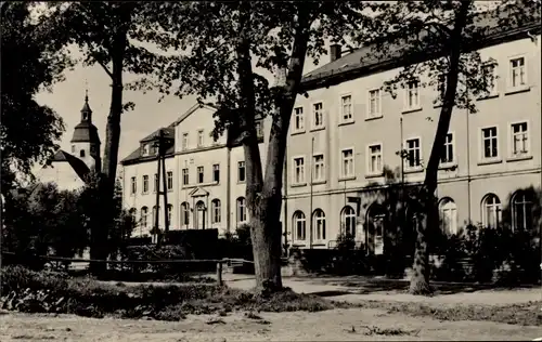 Ak Großhartmannsdorf im Erzgebirge, gebäude, Aussenansicht