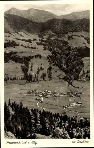 Ak Thalkirchdorf Oberstaufen im Allgäu, Panorama