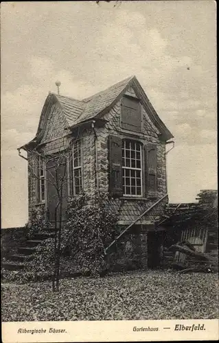 Ak Elberfeld Wuppertal, Altbergische Häuser, Gartenhaus