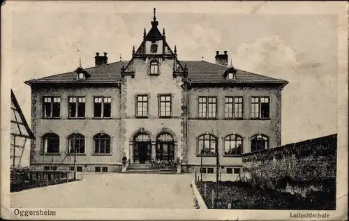 Ak Oggersheim Ludwigshafen am Rhein, Luitpoldschule