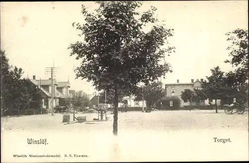 Ak Winslöf Schweden, Torget