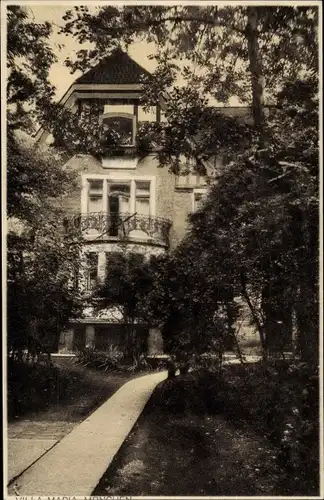 Ak München, Villa Maria, Georgenstraße 30