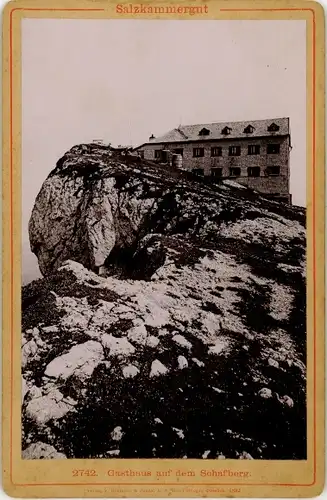 Foto Schafberg im Salzkammergut in Salzburg, Gasthaus auf dem Schafberg