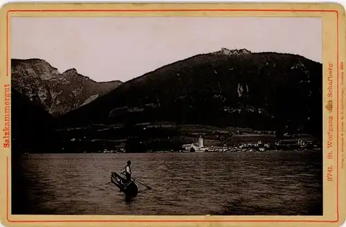 Foto St. Wolfgang im Salzkammergut Oberösterreich, Schafberg, Panorama