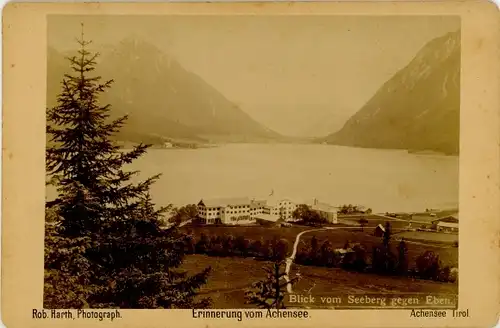 Foto Eben Achensee in Tirol, Panorama vom Seeberg