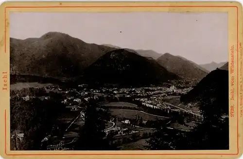 Foto Bad Ischl in Oberösterreich, Panorama vom Wildenstein