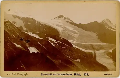 Foto Stubai Tirol, Zuckerhütl und Sulzenauferner