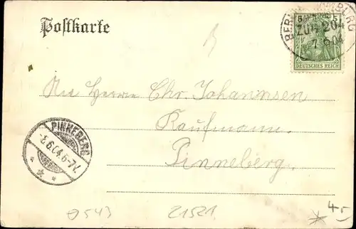 Ak Friedrichsruh Aumühle im Herzogtum Lauenburg, Gruftkapelle Bismarck, Hirschgruppe
