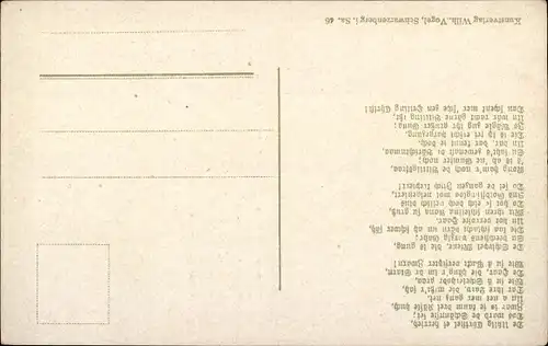 Lied Künstler Ak Schneider, Rud., Unnere schännsten Mähd, Wilhelm Vogel, Reinhold Ficker