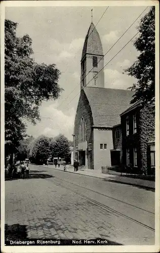 Ak Driebergen Rijsenburg Utrecht Niederlande, Ned. Herv. Kerk