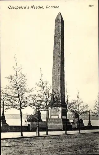 Ak London City England, Cleopatra's Needle