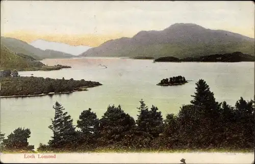 Ak Ardlui Loch Lomond Schottland, Panorama