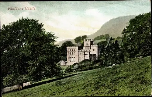 Ak Schottland, Kinfauns Castle, Schloss
