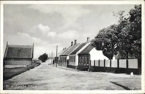 Ak Hasle Bornholm Dänemark, Strandgade