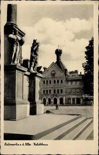 Ak Litoměřice Leitmeritz Region Aussig, Kelchhaus