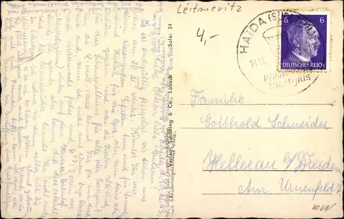 Ak Litoměřice Leitmeritz Region Aussig, Kelchhaus