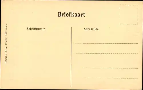 Ak Rotterdam Südholland Niederlande, Haagsche veer