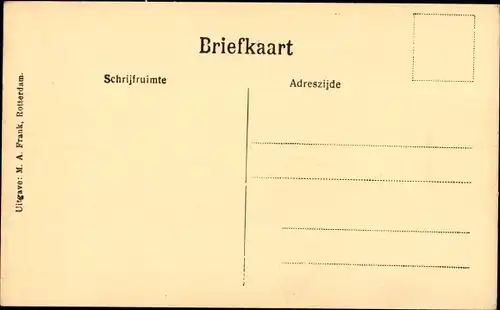 Ak Rotterdam Südholland Niederlande, Maasgezicht