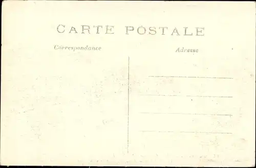 Ak Acy en Multien Oise, Guerre de 1914, Château, Le Salon après le passage des Boches