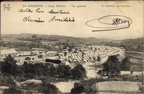 Ak La Courtine Creuse, Camp Militaire, Panorama