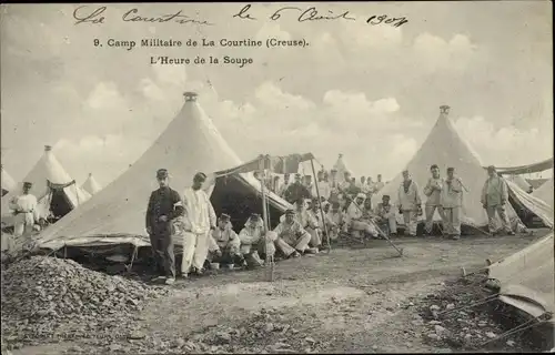 Ak La Courtine Creuse, Camp Militaire, L'Heure de la Soupe