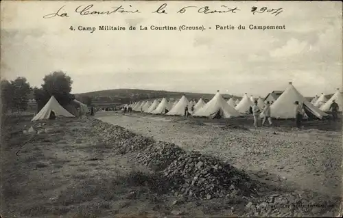 Ak La Courtine Creuse, Camp Militaire, Partie du Campement