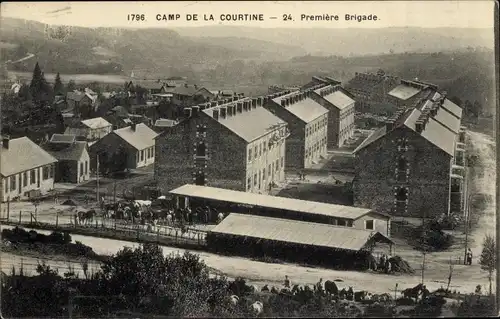 Ak La Courtine Creuse, Camp, Premiére Brigade
