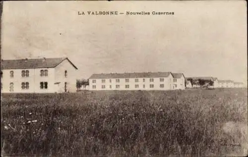 Ak La Valbonne Ain, Nouvelles Casernes