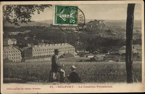 Ak Belfort Beffert Beffort Territoire de Belfort, La Caserne Friedérich