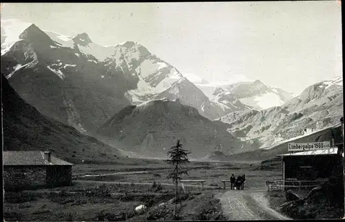 Ak Kaprun in Salzburg, Limbergalpe auf dem Wasserfallboden