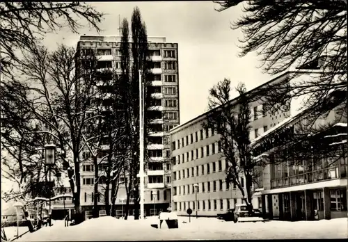 Ak Suhl in Thüringen, Hochhaus