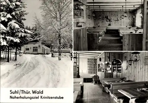 Ak Suhl in Thüringen, Naherholungsziel Krinitzenstube