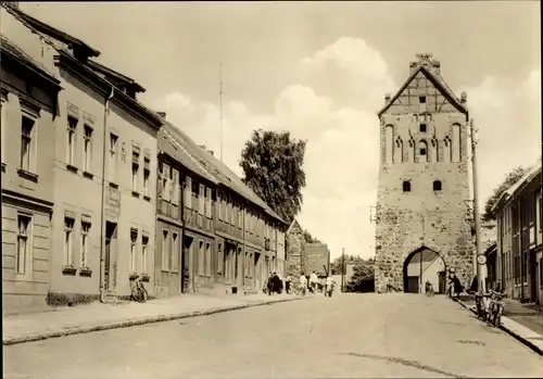 Ak Lychen in der Uckermark, Stargarder Tor