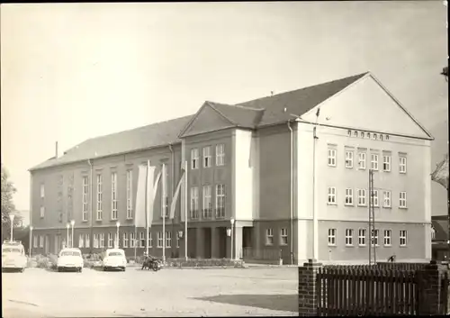 Ak Plessa an der Elster, Kreiskulturhaus des Kreises Bad Liebenwerda