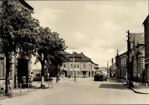 Ak Elsterwerda in Brandenburg, Karl Marx Platz