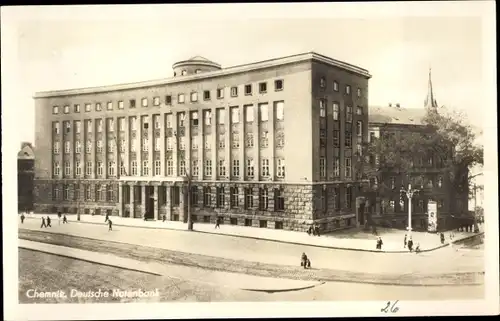 Ak Chemnitz in Sachsen, Deutsche Notenbank